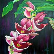 Tableau Flowers N° 41 - Antonina Levskaya